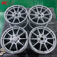Jantes forgées personnalisées de 17, 18 et 19 pouces, 5x112, 5x120, 5x114.3, jantes de course polies pour voitures Honda, Acura, Subaru, Toyota, Nissan, JDM