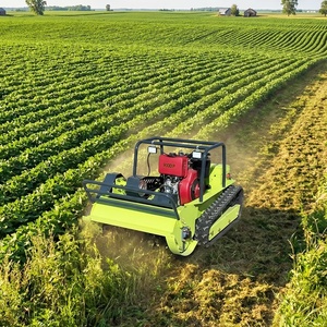 En promotion : Tondeuse robotisée télécommandée, moteur 4 temps, coupe à fléaux, puissance 850W – Meilleure vente - Product Image 1