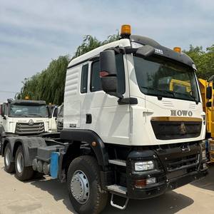 รถบรรทุกหัวลากมือสองราคาถูก Sinotruk HOWO Tx 371 6X4 10 ล้อ 251-350 แรงม้า เครื่องยนต์ Weichai เกียร์ธรรมดา 11-20 ตัน - Product Image 4