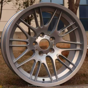 Rines de Aleación de Aluminio Boyida F91FBX540 18x9 18x10.5 Plateados con Borde Pulido, Alta Calidad, Estilo Clásico para Autos Antiguos - Product Image 1