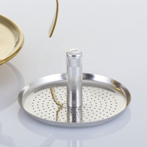GOLD Coating <span class=keywords><strong>Filtre</strong></span> pour <span class=keywords><strong>cafetière</strong></span> vietnamienne Phin Petite <span class=keywords><strong>tasse</strong></span> portable à presse française - Product Image 4