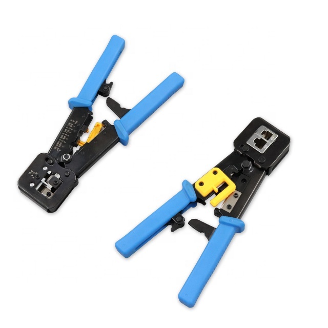 Steel and Carbon Steel RJ45 Network Crimping Tool Kit Pass through Impact Punch Repair Tool with OEM/ODM Customization Options
