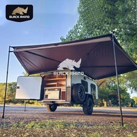 Facile à entretenir, caravane hybride de 13 pieds, caravane légère, petite caravane avec emballage