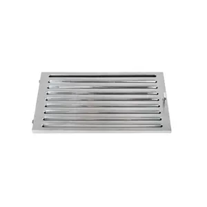 Kitchen Smoke Baffle Aluminum Range Cooker Hood Carbon Filter