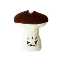 Sud-coréen Ins chien jouet mignon en peluche caché champignon son jouet écologique produits pour animaux de compagnie en gros en Stock
