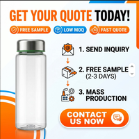 Bouteilles d'eau Tritan de 500 ml sans BPA ni BPS, compatibles lave-vaisselle, pour cadeaux promotionnels, bouteilles de shaker pour protéines et nutriments en plastique