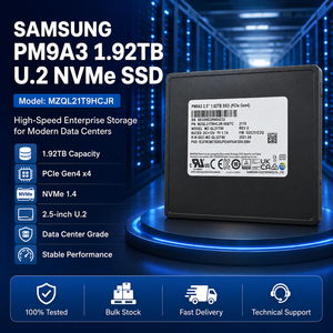Untuk PM9A3 MZQL21T9HCJR 1.92TB Enterprise U.2 NVMe SSD 2.5" PCIe Gen3 X4 V-NAND TLC 6500MB/s Read Data Center Server - Product Image 3