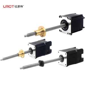 Vị trí thời gian thực umot + Phản hồi tốc độ DC Trình điều khiển xung vòng kín 24V + Bộ mã hóa 1000 dòng chì động cơ tuyến tính bước Vít dẫn động cơ - Product Image 1