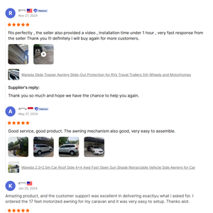 Auvent de voiture étanche rétractable <span class=keywords><strong>manuel</strong></span> 2.13*2.5m pour véhicules tout-terrain <span class=keywords><strong>4X4</strong></span> et camping-cars - Product Image 6