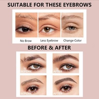 Usine En Gros Nouvelle Arrivée Sourcils Teinté Maquillage Brosse Baguette Mascara Longue Durée Anti-Sueur Sourcils Gel