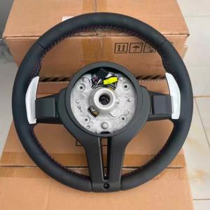 Volant rond en cuir de haute qualité et populaire pour <span class=keywords><strong>BMW</strong></span> M3 M4 M5 M6 F06 F10 F15 F16 F20 F30 F31 F32 F33 F34 F36 - Product Image 6