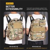 JPC 2.0 gilet tactique extérieur étendu équipement de combat amphibie de protection équipement de défense personnelle