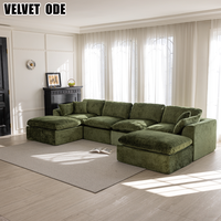 Nuevo Sofá Modular en Forma de U, Sofá Seccional Modular, Sofá Comprimido al Vacío para Sala de Estar
