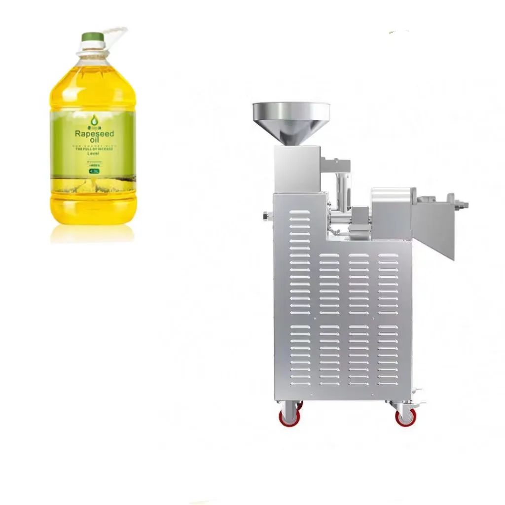 Máquina de extração de óleo de imprensa fria, máquina industrial combinada de imprensa de óleo de girassol