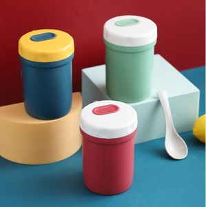 Bán buôn chống bỏng double-layer Microwaveable bịt kín súp cup nhựa cup chai nước - Product Image 1