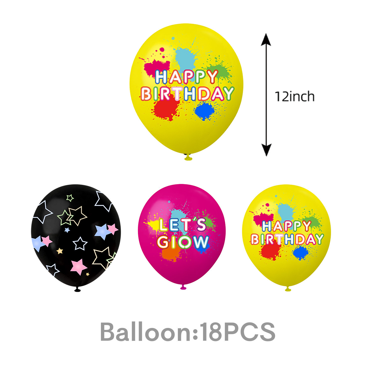 Ballon beige x 18 pièces