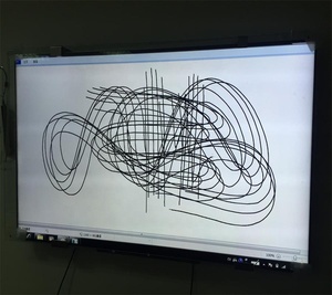 فيلم فويل 65 بوصة بشاشة لمس PCAP يعمل من خلال الزجاج لعرض شاشة العرض - Product Image 2