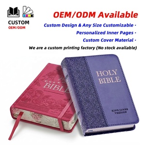 Bible pour enfants personnalisée à couverture rigide, reliée, papier CMYK, plastification, vente en gros d'usine - Product Image 6