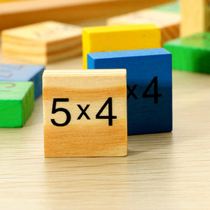 Materiali Didattici Montessori per Matematica, Giocattoli Educativi per Bambini, Tavola di Moltiplicazione in Legno - Product Image 6