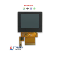 Layar LCD TFT Transflektif Startek 2 Inci 320*240 Panel Sentuh ILI9342C MCU Antarmuka SPI+RGB SPI Modul LCD