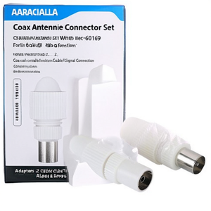 Coax Antenna Connector Set White 00205212 - Product Image 3