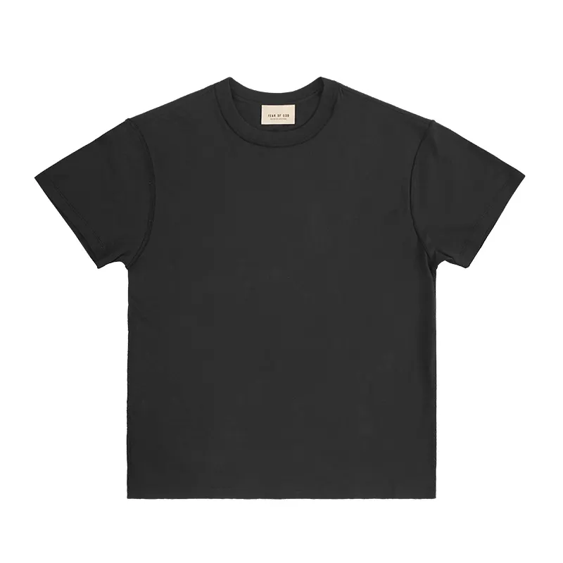 Factory 250 Gsm 100% Cotton T Shirt Heavy Custom Graphic Plain Oversized Plus Size Men's T-shirts