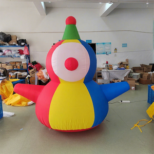 Globo de payaso inflable <span class=keywords><strong>con</strong></span> luces LED incorporadas para decoraciones interiores y exteriores - Product Image 1