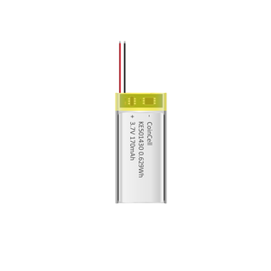 3.7V Lipoバッテリー351430100mAh 451488 500mAh 501430 170mAh 581363 500mAh 701418 110mAh - Product Image 3