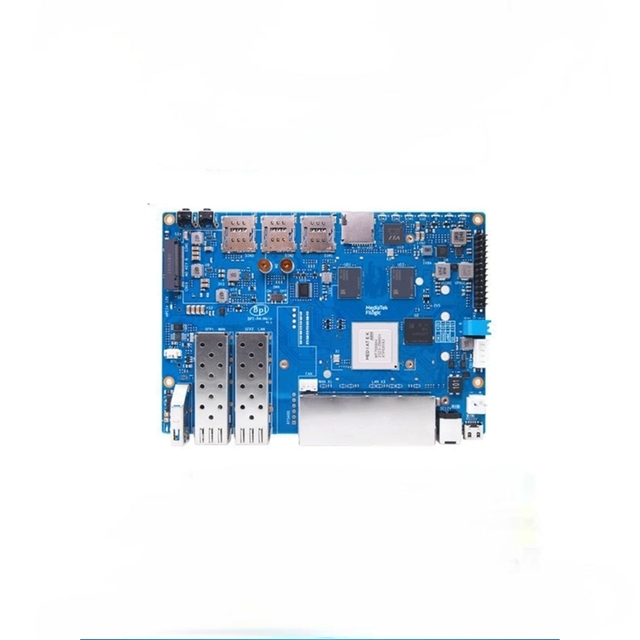 Banana Pi BPI-R4 High Performance Open Source Router Development Board, Supporting 2 SFP