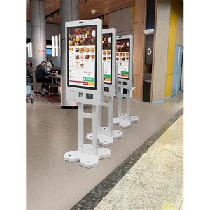 Crtly Self Service Payment Kiosk Solution Ordering Machine Bill Payment Kiosk Chain Store Shop Restaurant Wall Mounted Kiosk