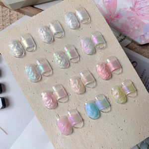 AILANUO Échantillon Gratuit Gel de Peinture Artistique Auto-Étiquetable pour Nail Art, Gel de Coiffage Multicolore 12 Couleurs à Texture Haute Brillance - Product Image 3