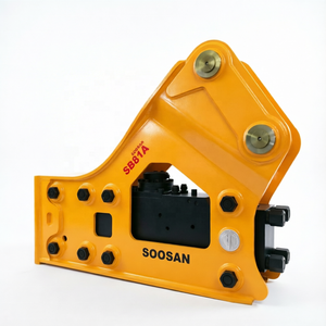 For SB81A New Condition Side Hydraulic Breaker Construction Mining Engine Pump Chisel Breaker Hammer Motor Gearbox 18-26 Tons - Product Image 1
