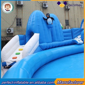 2020 de alta calidad inflable tobogán de agua <span class=keywords><strong>con</strong></span> piscina <span class=keywords><strong>con</strong></span> el mejor precio - Product Image 4