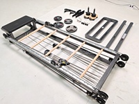 Machine de Pilates Reformer Commerciale avec Tour Demi-Trapezoid Spirale, Équipement de Fitness et de Yoga pour Studio et Domicile