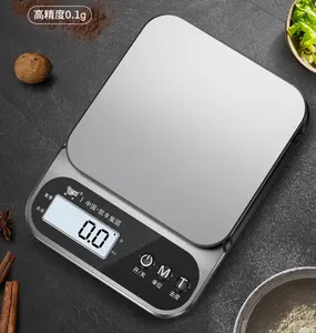 KFS-X6 3 kg 5 kg 10 kg G Unzen elektronische digitale Küchenwaage Backen Lebensmittelwaage Haushalt Rechteck beliebtes Produkt