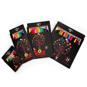 Custom drawing coloured pencils colour pencils sets for kids