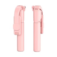 Z5S 0.9M Selfie Stick avec lumière Portable Mini Clip de téléphone Caméra sans fil Selfie Stick Trépied de bureau en direct pour la diffusion en direct