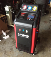 Máquina Totalmente Automática de Recuperación, Recarga y Lavado de Refrigerante de Aire Acondicionado R134a y R1234yf LAUNCH Value 300 Plus Estación de Servicio AC