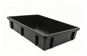 Cajas de Plástico Seguras <span class=keywords><strong>Berserk</strong></span>, Bandejas de Blíster Negras de PS, Fabricante de Envases Conductivos Inc., Bandejas ESD para PCB - Product Image 2