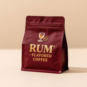 ถุงบรรจุภัณฑ์กาแฟและชาแบบมีก้นขยายได้ ป้องกันความชื้น ซิปล็อค วาล์วบน ปิดผนึกด้วยการพิมพ์กราเวียร์ วัสดุ PE เกรดอาหาร ปรับแต่งได้ - Product Image 1