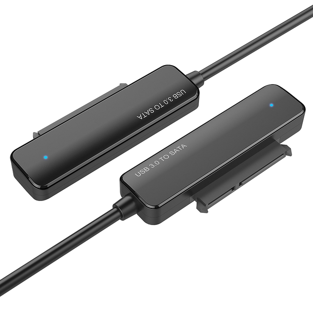 5Gbps SATA to USB Type-c Adapter Cable USB 3.0/USB C SATA Cable Supports 2.5 Inch External HDD SSD for SATA Data Cables