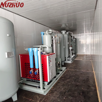 Planta de Generación de Nitrógeno en Contenedor de Precio Competitivo Nuzhuo, OEM Disponible, Dispositivo de Producción de Nitrógeno PSA para Corte Láser