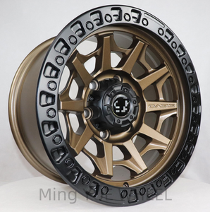 ล้อแม็<span class=keywords><strong>ก</strong></span>ซ์ Mingyue 4x4 ออฟโรด ขนาด 15 <span class=keywords><strong>16</strong></span> 17 18 20 นิ้ว สีบรอนซ์ด้านดำ<span class=keywords><strong>ขอบ</strong></span>ลึก สำหรับรถยนต์นั่งส่วนบุคคล 4Runner Tacoma Land Cruiser - Product Image 1