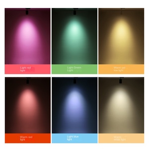 Luz LED Blanca para Riel, Control por Aplicación, Regulable, 6000K Luz Diurna, CRI 90, Garantía de 3 Años, Haz de Luz Ajustable para Exhibición en Comercios - Product Image 5