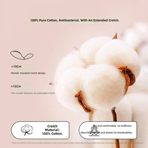 Braguitas de Maternidad de Talla Grande con Cintura Alta, Estampado de Dibujos Animados, Tela Materno-Infantil, Antibacterianas, con Entrepierna de Algodón Extendida de 16 cm - Product Image 4