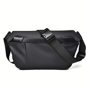Bolso Bandolera de Nailon Impermeable Estilo Utilitario con Logotipo Personalizado, para Viajes y Actividades al Aire Libre - Product Image 1