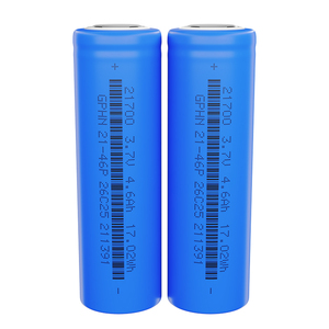 Batería Recargable de Iones de Litio INR21700 de 3.6V y 4600mAh para Herramientas Eléctricas, Electrodomésticos y Vehículos - UN38.3/ROHS/CE INR21700-4600 3.6 - Product Image 1