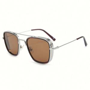 Gafas de Sol Cuadradas Steampunk de Metal Punk Retro de Moda para Hombre y Mujer, Protección UV400, Novedad 2020, Gran Venta - Product Image 5