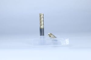 Fresa de 4 lados con revestimiento NACo de acero inoxidable de 68 grados, herramienta de fabricación de precisión, ODM OEM - Product Image 3