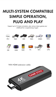 Console de jeu X3 PLUS, stick de jeu rétro pour TV, 4K, double manette sans fil, 64 Go, consoles de jeu vidéo X2 PLUS, 30 000 jeux, PSP, PS1